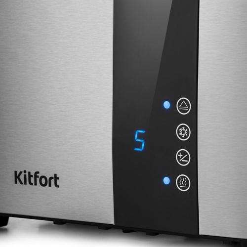 Тостер Kitfort KT-2047 850Вт нержавеющая сталь