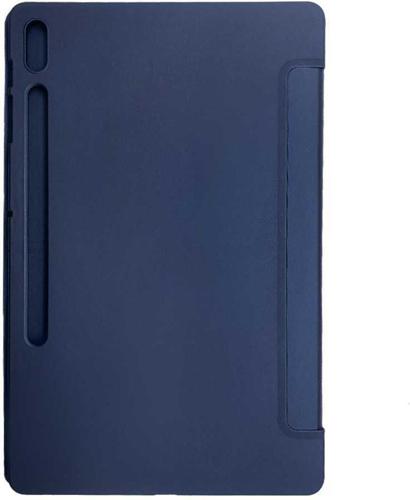 Чехол Deppa для Samsung Galaxy Tab S7+ Lite Wallet Onzo искусственная кожа синий (84094)