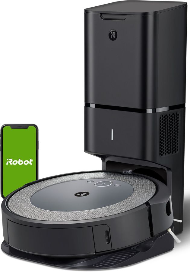 Пылесос-робот Irobot Roomba i3+ серый/черный