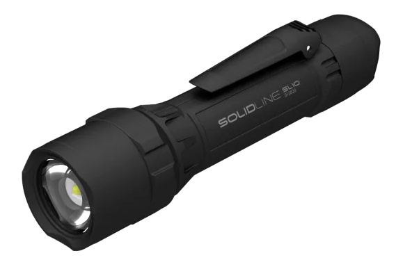 Фонарь ручной Led Lenser Solidline SL10 черный лам.:светодиод. AAAx4 (502234)
