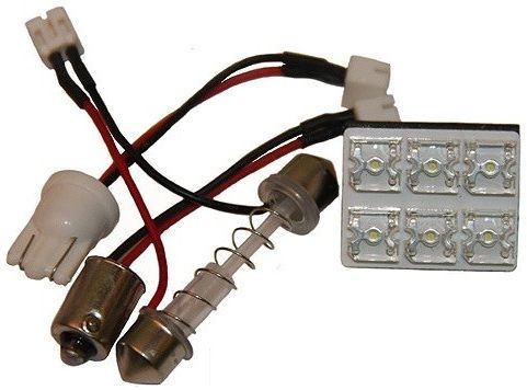 Лампа автомобильная светодиодная Sho-Me PA-23 T10 12В (упак.:1шт) 5000K