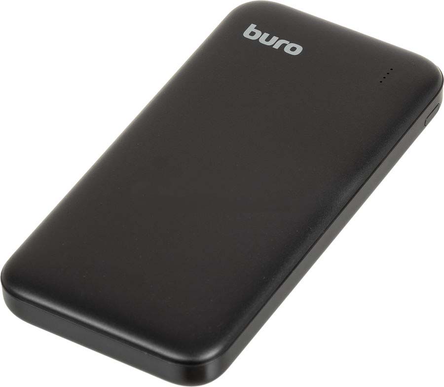 Мобильный аккумулятор Buro BP10E 10000mAh 2.1A 2xUSB черный (BP10E10PBK)