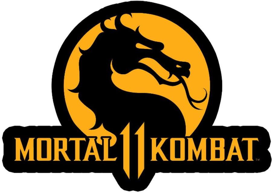 Наклейка-патч Mortal Kombat с лого игры (АКС-625)