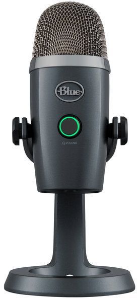 Микрофон проводной Blue Yeti Nano серый