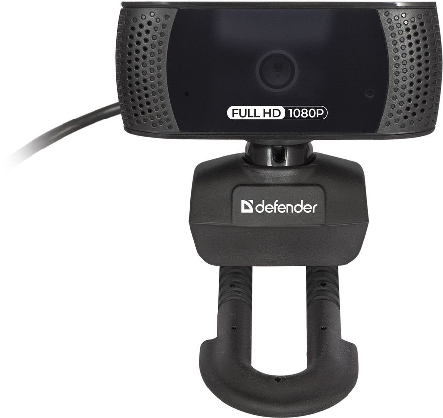 Камера Web Defender G-lens 2694 черный 2Mpix (2560x2048) USB2.0 с микрофоном