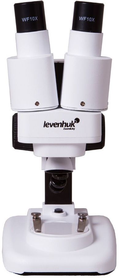 Микроскоп Levenhuk 1ST бинокуляр 20x белый/черный