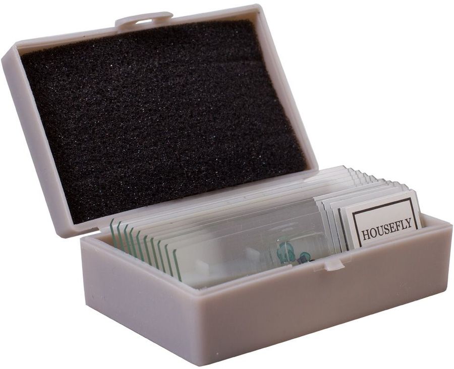 Набор аксессуаров Levenhuk K50 20предм. прозрачный/белый/черный (13461)