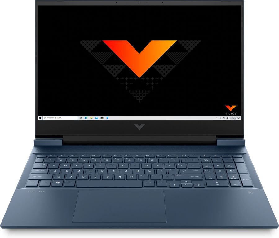 Ноутбук HP Victus 16-d0033ur Core i5 11400 16Gb SSD512Gb NVIDIA GeForce RTX 3050 Ti 4Gb 16.1" IPS FHD (1920x1080) Windows 10 Home blue WiFi BT Cam