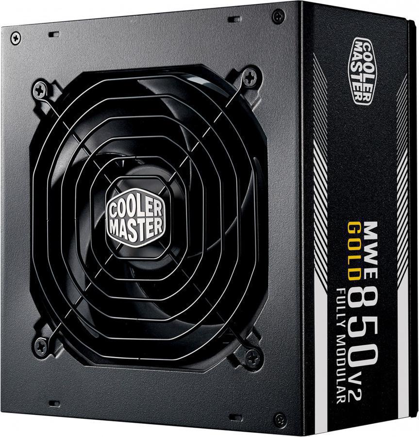 Блок питания Cooler Master ATX 850W Gold 80+ gold 24pin APFC 120mm fan 12xSATA Cab Manag RTL
