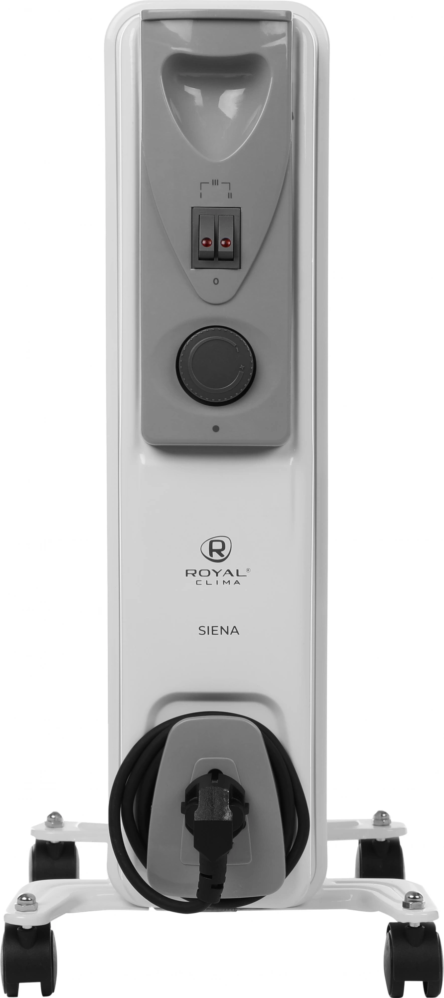Радиатор масляный Royal Clima Siena ROR-S7-1500M 1500Вт белый/серый