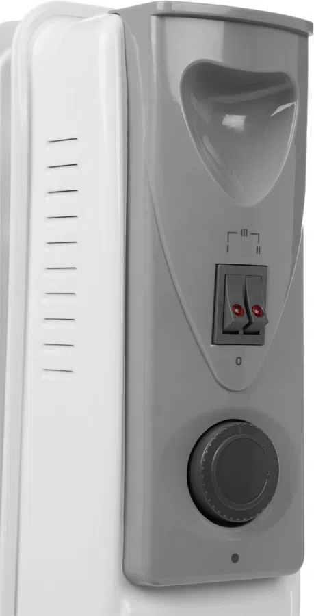 Радиатор масляный Royal Clima Siena ROR-S7-1500M 1500Вт белый/серый