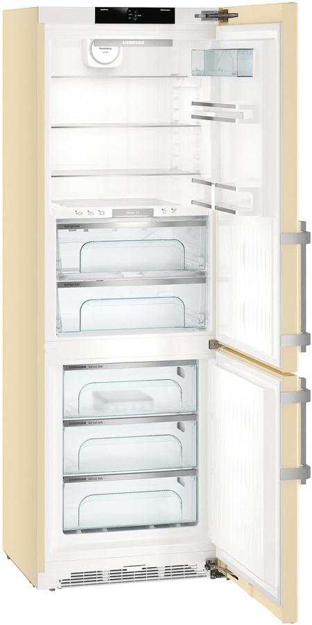 Холодильник Liebherr CBNbe 5775 бежевый (двухкамерный)