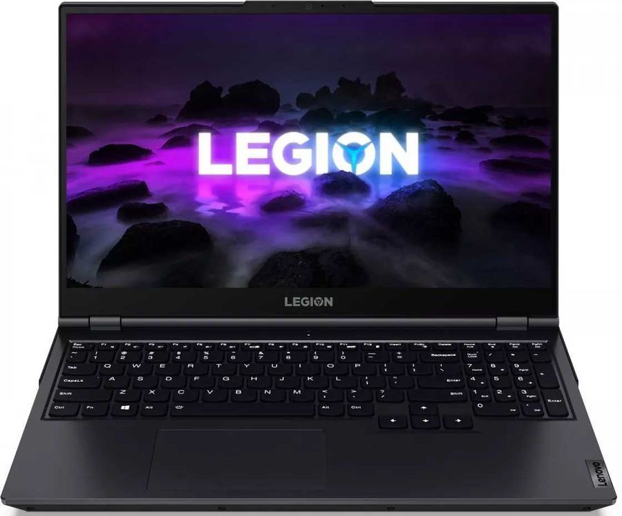 Ноутбук Lenovo Legion 5 15ACH6A Ryzen 7 5800H 16Gb SSD512Gb AMD Radeon Rx 6600M 8Gb 15.6" IPS FHD (1920x1080) noOS dk.blue WiFi BT Cam