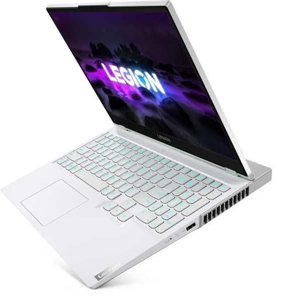 Ноутбук Lenovo Legion 5 15ACH6A Ryzen 7 5800H 16Gb SSD1Tb AMD Radeon Rx 6600M 8Gb 15.6" IPS FHD (1920x1080) noOS white WiFi BT Cam