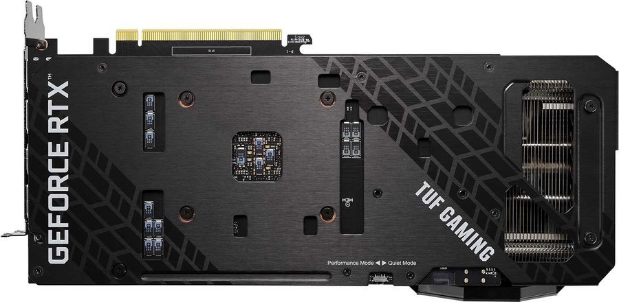Видеокарта Asus PCI-E 4.0 TUF-RTX3060-12G-V2-GAMING LHR NVIDIA GeForce RTX 3060 12288Mb 192 GDDR6 1777/15000 HDMIx2 DPx3 HDCP Ret