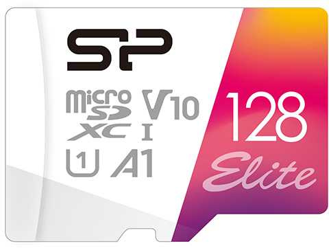 Флеш карта microSDXC 128Gb Class10 Silicon Power SP128GBSTXBV1V20SP Elite + adapter