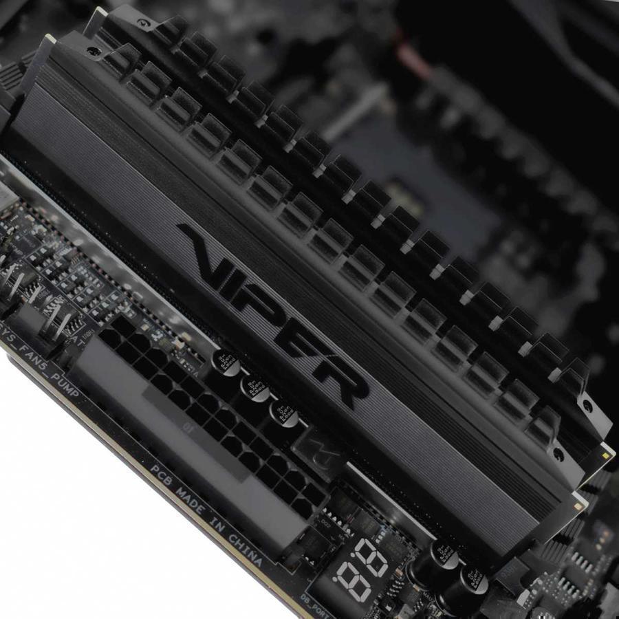 Память DDR4 2x8Gb 4400МГц Patriot PVB416G440C8K Viper 4 Blackout RTL Gaming PC4-35200 CL18 DIMM 288-pin 1.45В