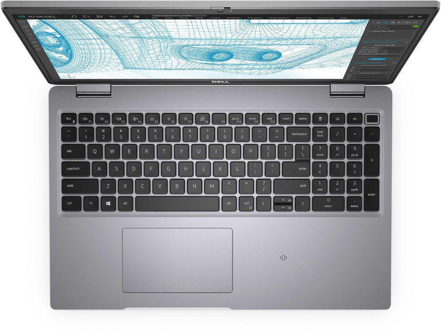 Ноутбук Dell Precision 3561 Core i7 11850H 16Gb SSD512Gb NVIDIA Quadro T1200 4Gb 15.6" WVA UHD (3840x2160) Windows 10 Professional grey WiFi BT Cam