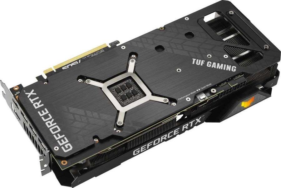 Видеокарта Asus PCI-E 4.0 TUF-RTX3080-O10G-V2-GAMING NVIDIA GeForce RTX 3080 10240Mb 320 GDDR6X 1440/19000 HDMIx2 DPx3 HDCP Ret