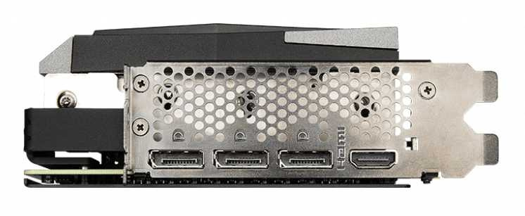 Видеокарта MSI PCI-E 4.0 RTX 3060 Ti GAMING Z TRIO 8G LHR NVIDIA GeForce RTX 3060Ti 8192Mb 256 GDDR6 1845/14000 HDMIx1 DPx3 HDCP Ret