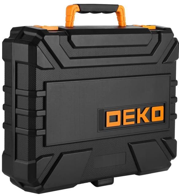 Дрель ударная Deko DKID600W 600Вт ключевой реверс (кейс в комплекте) (063-4158)