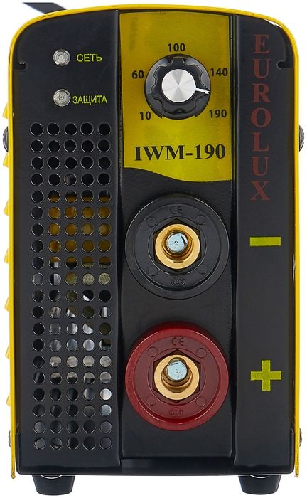 Сварочный аппарат Eurolux IWM190 инвертор ММА DC 6.5кВт