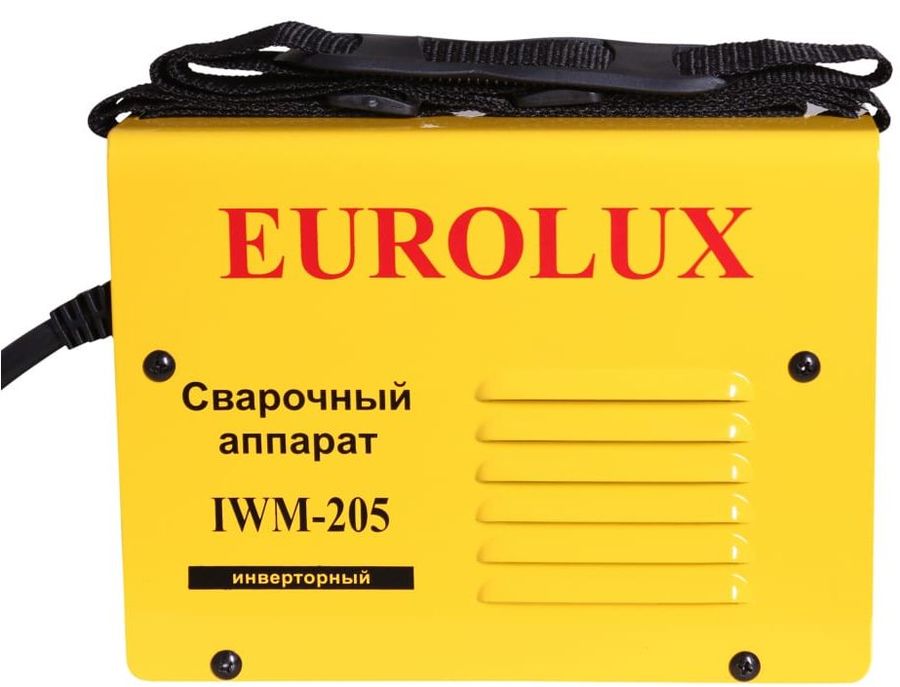 Сварочный аппарат Eurolux IWM205 инвертор ММА DC 6.9кВт