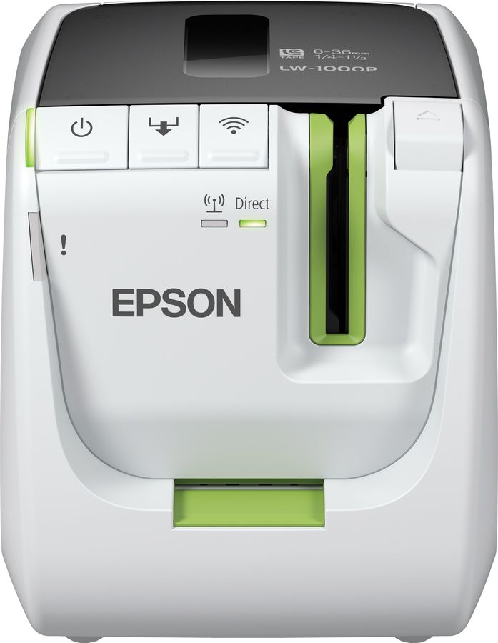Термопринтер Epson LW-1000P (для печ.накл.) стационарный светло-серый