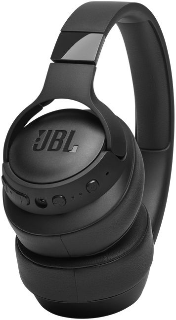 Гарнитура накладные JBL Tune 760NC 1.2м черный беспроводные bluetooth оголовье (JBLT760NCBLK)