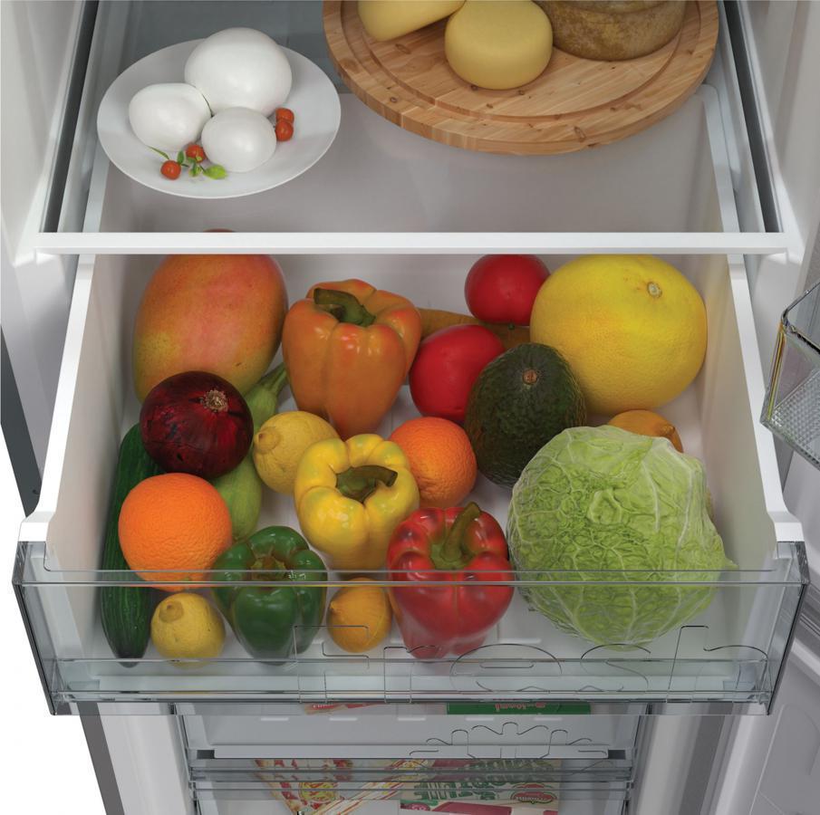Холодильник Candy CCRN 6200S серебристый (двухкамерный)