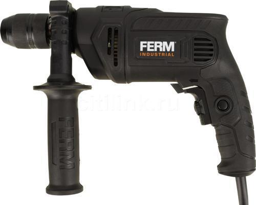 Дрель ударная Ferm PDM1060P_K 850Вт патрон:быстрозажимной реверс