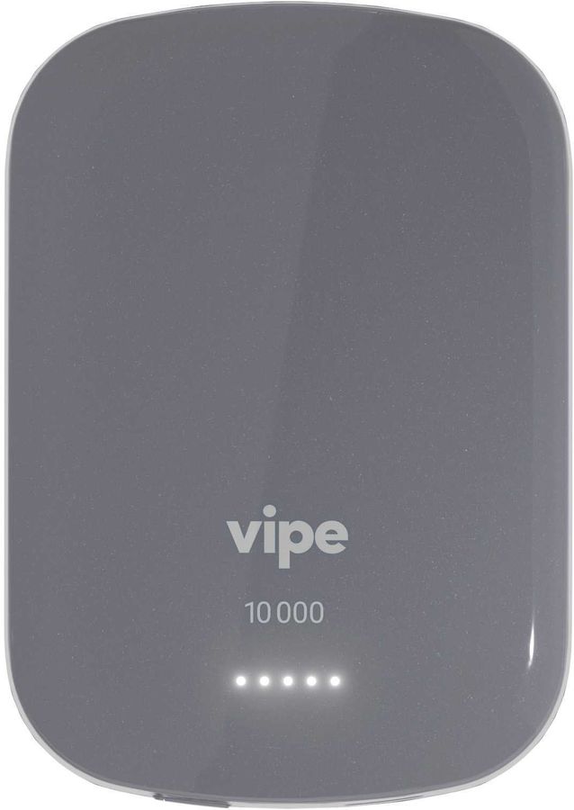 Мобильный аккумулятор Vipe Chester 10000mAh QC/PD 3A беспров.зар. серый (VPPBCHESTER10KGR)