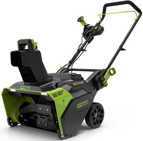 Снегоуборщик электр. Greenworks GD82ST