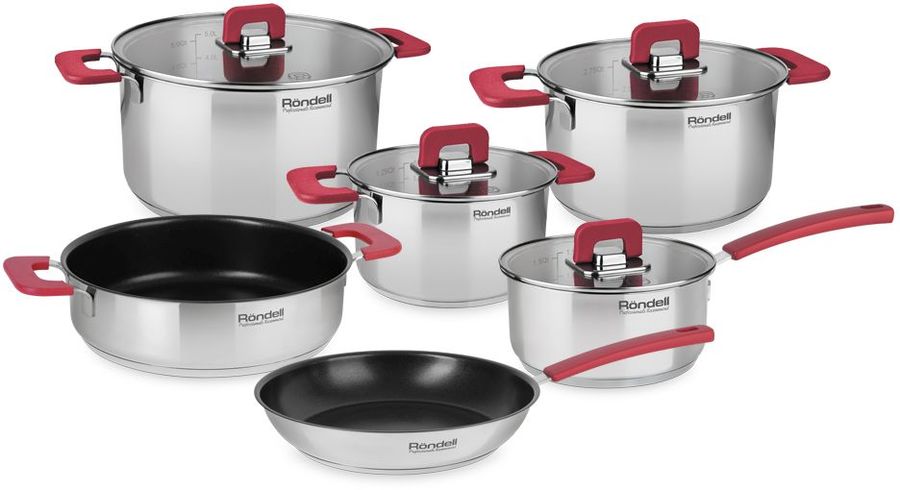 Набор посуды Rondell Savvy RDS-1189 10 предметов