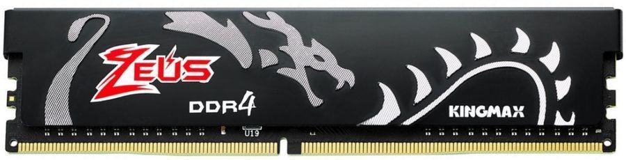 Память DDR4 16GB 3200MHz Kingmax KM-LD4A-3200-16GSRT16 Zeus Dragon RTL Gaming PC4-25600 CL16 DIMM 288-pin 1.35В с радиатором Ret