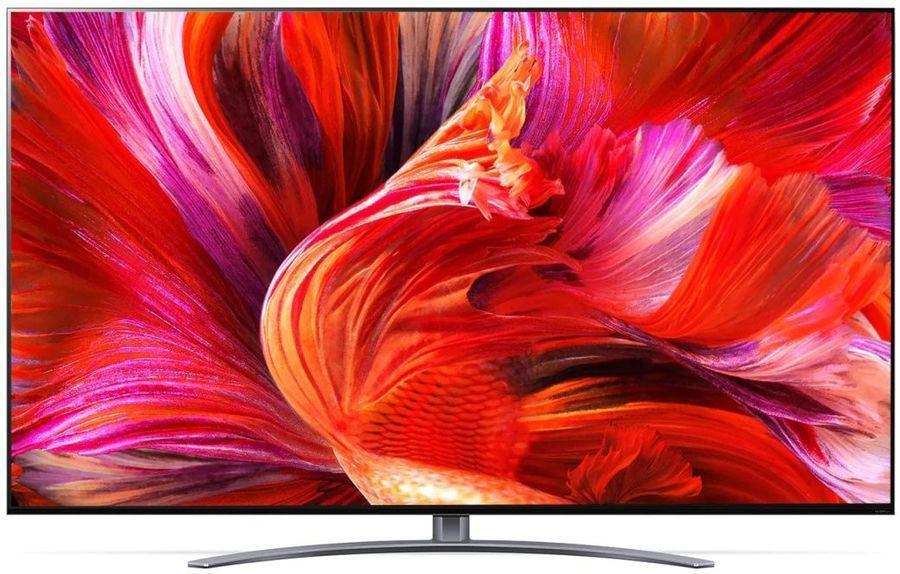 Телевизор LED LG 65" 65QNED966PA NanoCell черный Ultra HD 8K 60Hz DVB-T DVB-T2 DVB-C DVB-S DVB-S2 USB WiFi Smart TV (RUS)