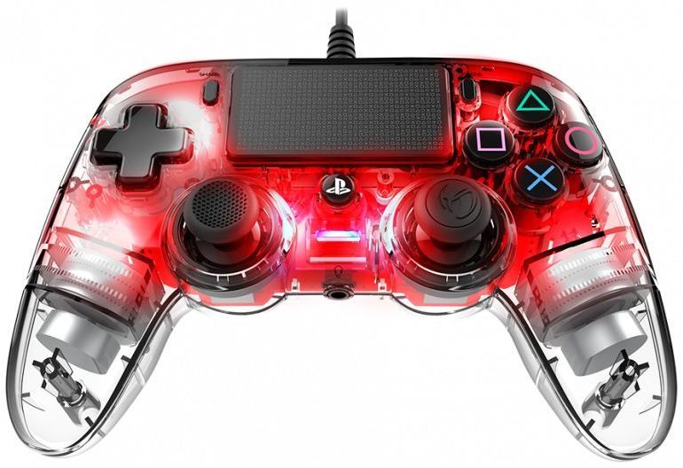 Геймпад Nacon красный для: PlayStation 4/PC (PS4OFCPADCLRED)