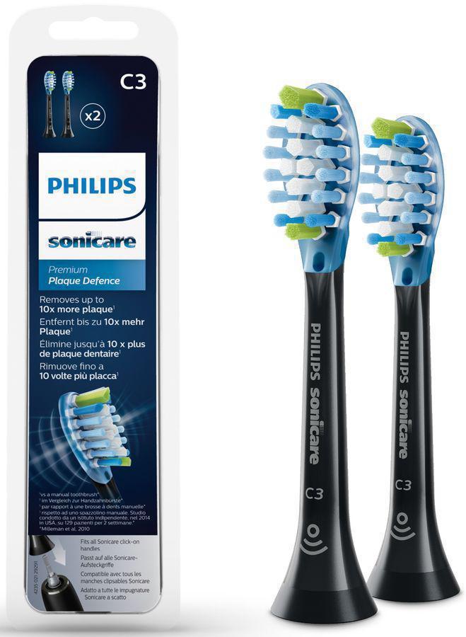 Насадка для зубных щеток Philips Sonicare HX9042/33 C3 Premium Plaque Defence (упак.:2шт)