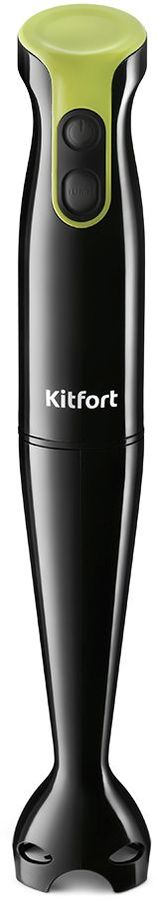 Блендер погружной Kitfort КТ-3040-2 400Вт черный/салатовый