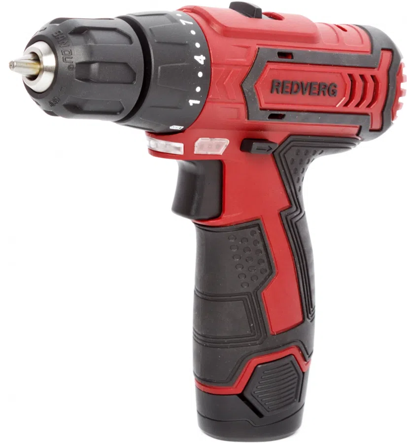 Шуруповерт RedVerg RD-SD10L/2Y аккум. патрон:быстрозажимной (кейс в комплекте)