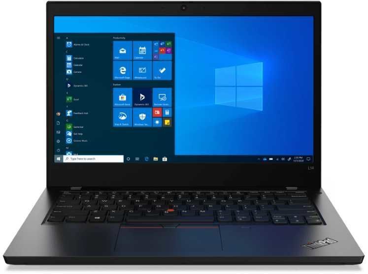 Ноутбук Lenovo ThinkPad L14 AMD G2 Ryzen 5 Pro 5650U 8Gb SSD256Gb AMD Radeon 14" IPS FHD (1920x1080) Windows 10 Professional 64 black WiFi BT Cam