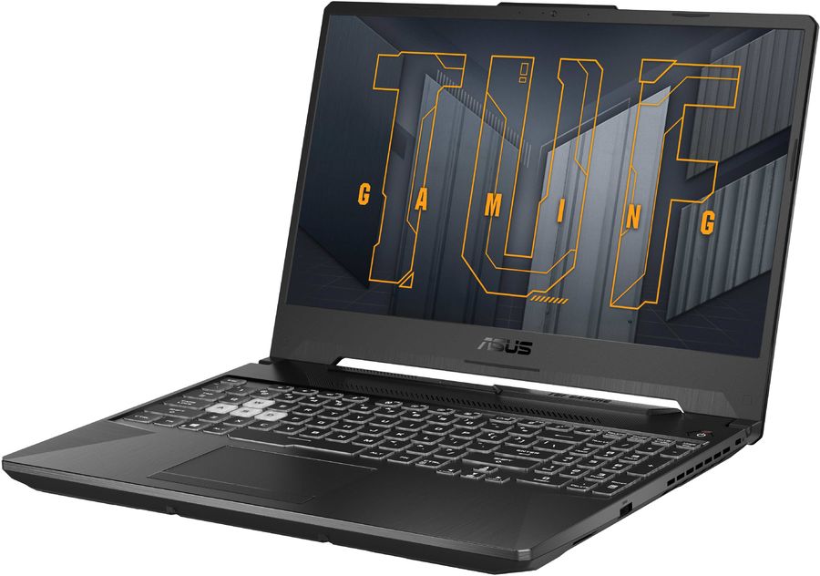 Ноутбук Asus TUF Gaming F15 FX506HEB-HN155 Core i5 11400H 8Gb SSD512Gb NVIDIA GeForce RTX 3050 Ti 4Gb 15.6" IPS FHD (1920x1080) noOS grey WiFi BT Cam