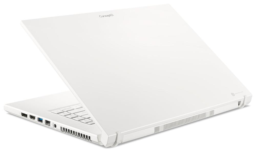 Ноутбук Acer ConceptD 7 CN715-73G-73ZX Core i7 11800H 64Gb SSD1Tb+1Tb NVIDIA GeForce RTX3080 8Gb 15.6" IPS UHD (3840x2160) Windows 11 Professional white WiFi BT Cam 5500mAh (NX.C75ER.001)