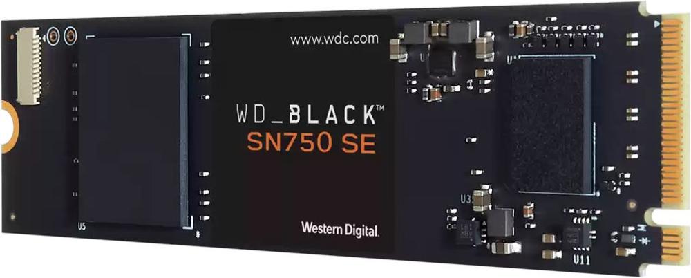 Накопитель SSD WD Original PCI-E 4.0 x4 250Gb WDS250G1B0E Black SN750 M.2 2280
