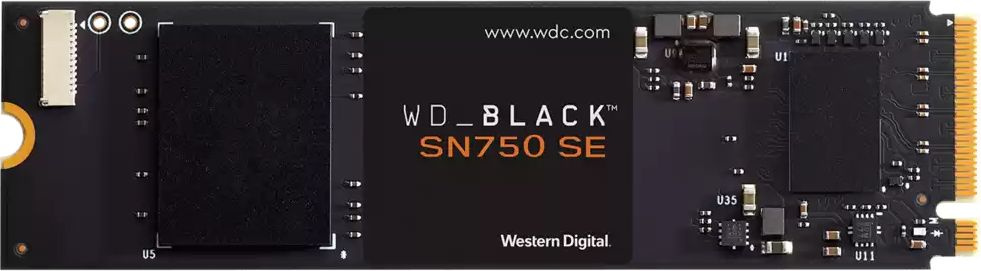 Накопитель SSD WD Original PCI-E 4.0 x4 250Gb WDS250G1B0E Black SN750 M.2 2280