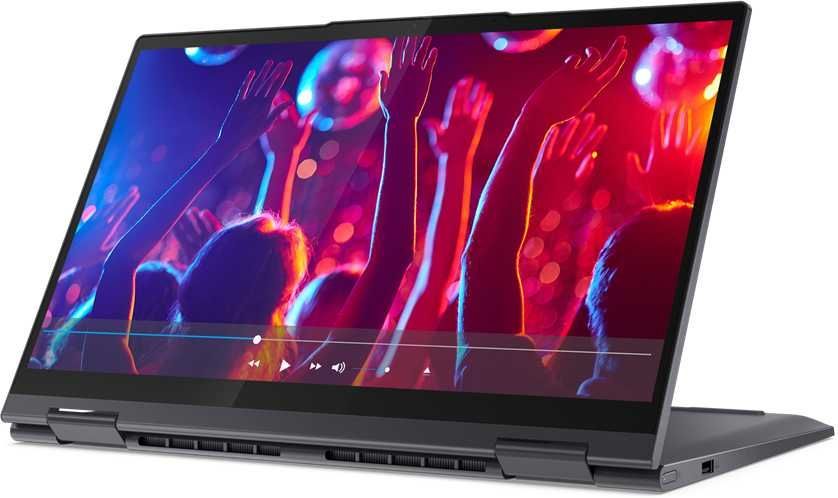 Трансформер Lenovo Yoga 7 14ITL5 Core i5 1135G7 16Gb SSD256Gb Intel Iris Xe graphics 14" IPS Touch FHD (1920x1080) Windows 10 grey WiFi BT Cam