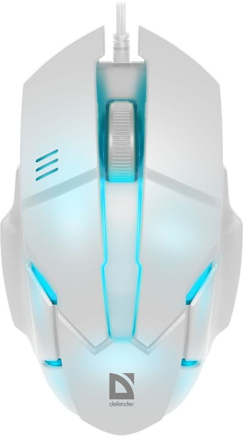 Мышь Defender Host MB-982 белый оптическая (1000dpi) USB (2but)