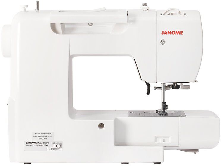 Швейная машина Janome 3160 PG белый/розовый