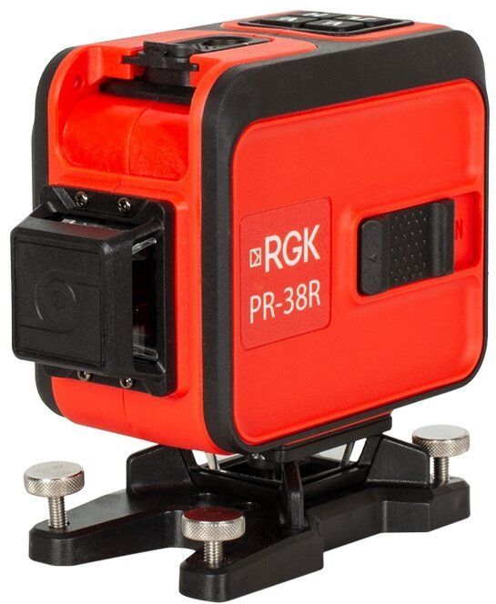 Нивелир лазерн. RGK PR-38R 2кл.лаз. 635нм цв.луч. красный 3луч. (776059)