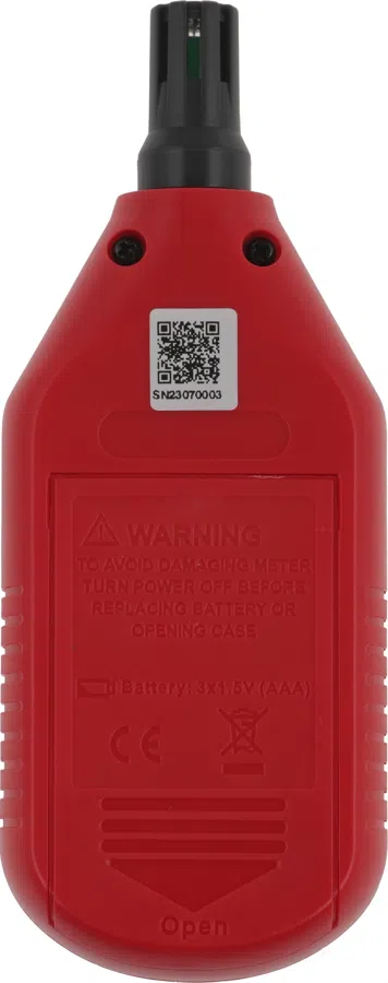 Термогигрометр RGK TH-20 портативный красный/черный (776486)